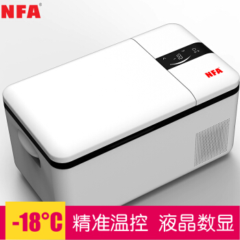 NFANFA車載冷蔵庫車家兼用便利式12 V 24 Vコンプレッサー冷凍小冷蔵庫21 L大容量