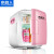 Nanjiren 12 L車載冷蔵庫車家兼用しています。母乳小冷蔵庫ミニ寮静音小冷蔵庫放イシム成长ホルモン化粧品薬品冷蔵箱12 L桜粉車家兼用です。