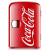 Coca-Cooola車載冷蔵庫車家兼用便利小型冷蔵庫ミニ寮12 V冷蔵庫4 L赤