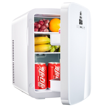 北氷揚寮の小さい冷蔵庫の車載の冷蔵庫の車の家は兼ねて便利です。小さい冷蔵庫のミニ12 V 220 V冷暖箱の15リトルの双核精確な温度の液晶のディップレの白を使います。
